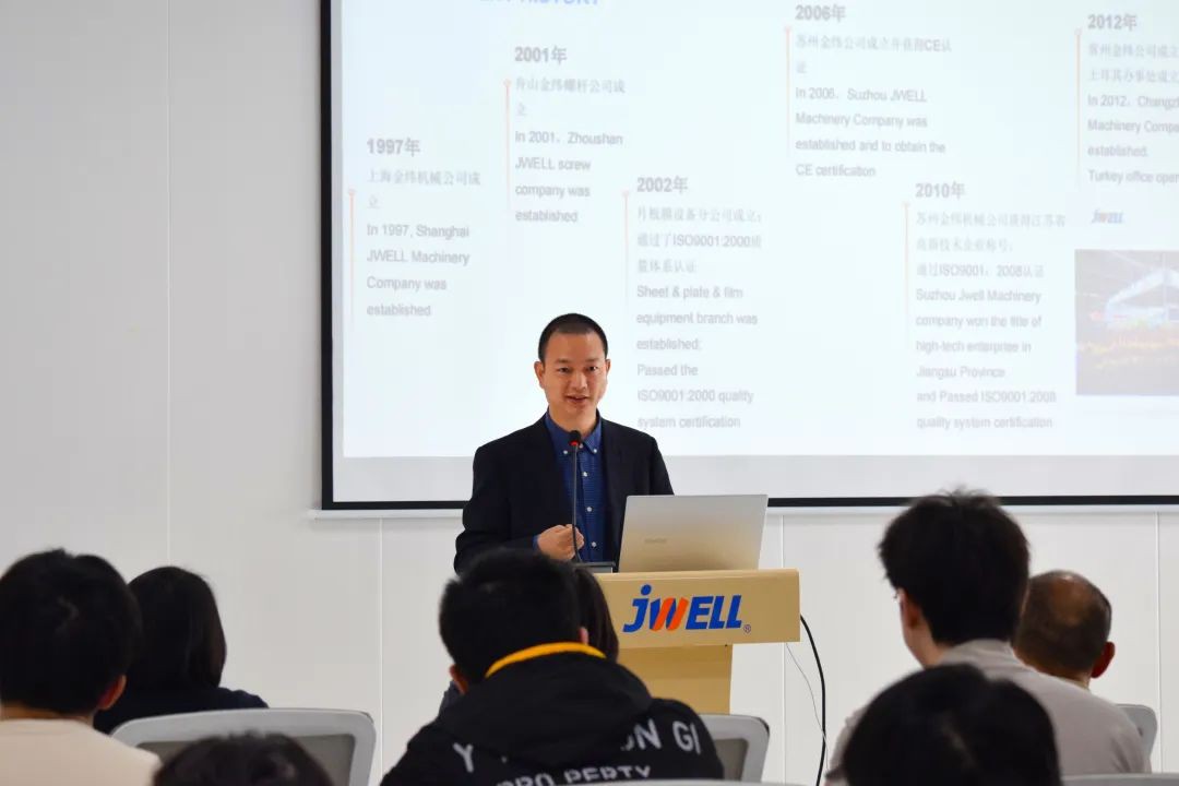 JWELL MACHINERY GENERAL MANAGER MR JACKY